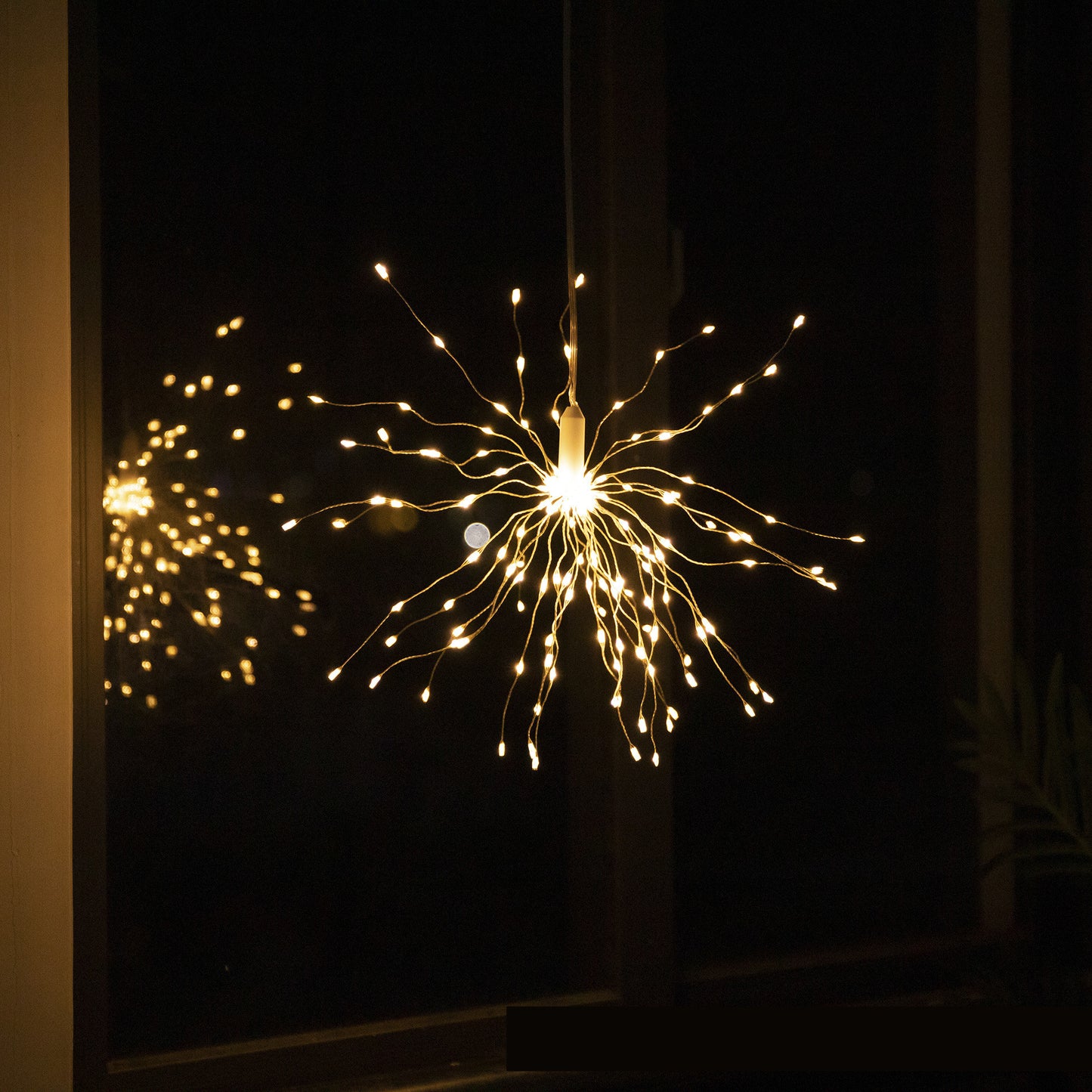 Outdoor Waterproof Remote Control Copper Wire Lamp Dandelion String Light