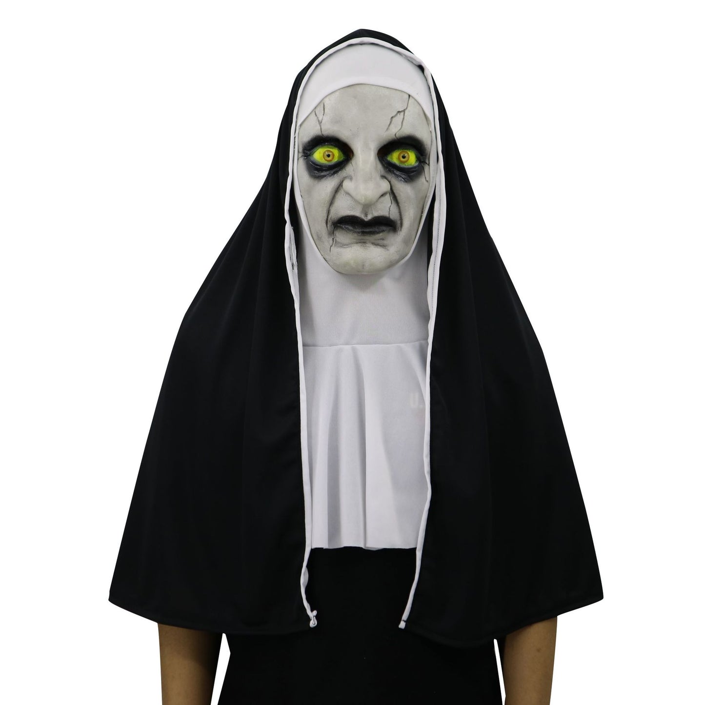 Nun Mask Halloween Ghost Horror Costume Played