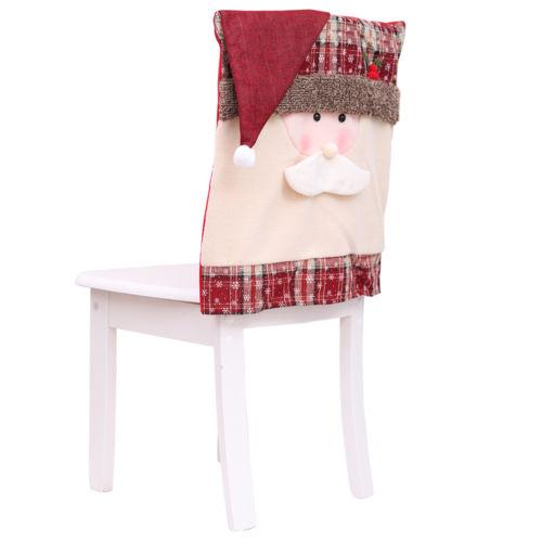 High Quality Christmas Decorated Chair Cover Set