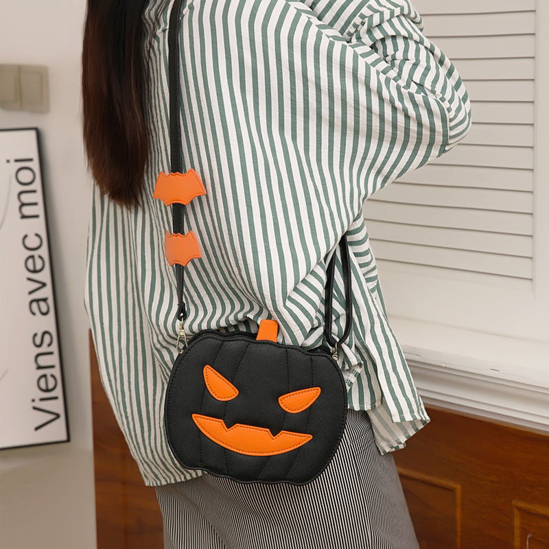 Halloween Pumpkin Shoulder Crossbody Bag