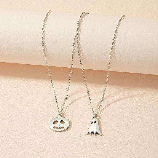 Popular Christmas Pumpkin Ghost Necklace