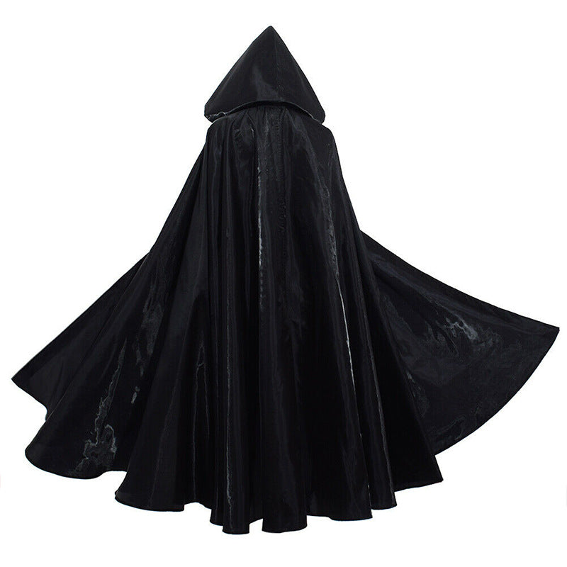 Halloween Costume Medieval Cloak Wizarding Robe