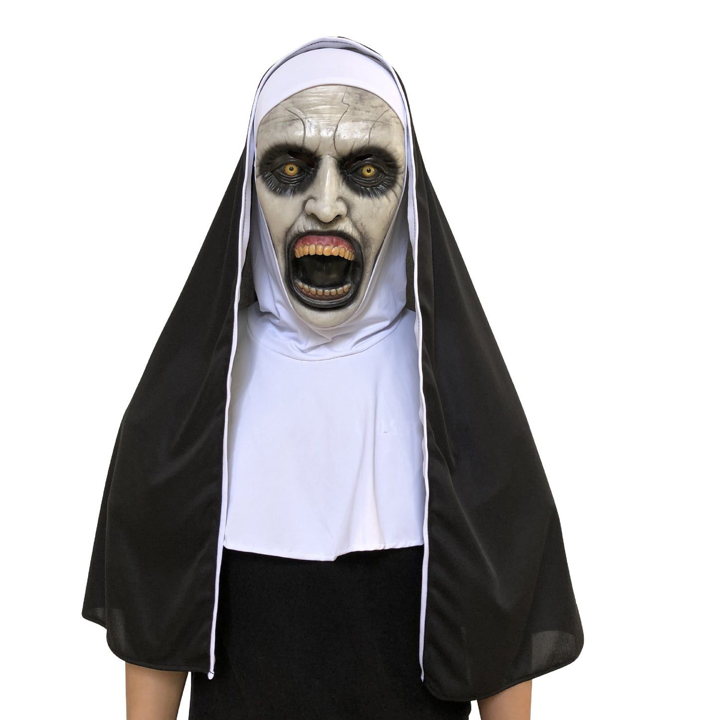 Nun Mask Halloween Ghost Horror Costume Played