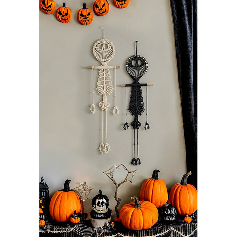 Gothic Tassel Skull Decorative Wall Hangings