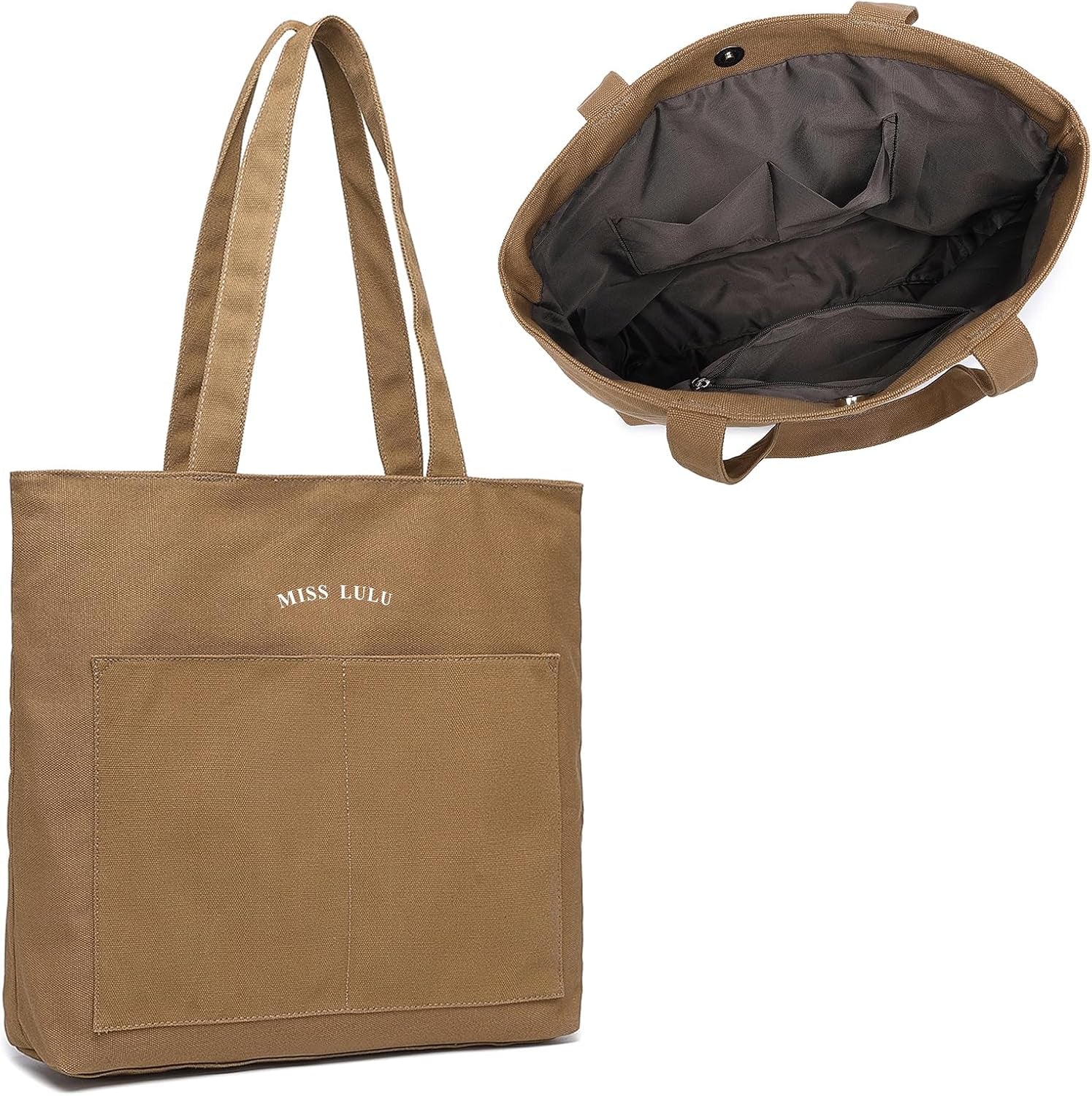 Women's Waterproof Large Capacity Shoulder Bag Tote Bag Canvas Bags