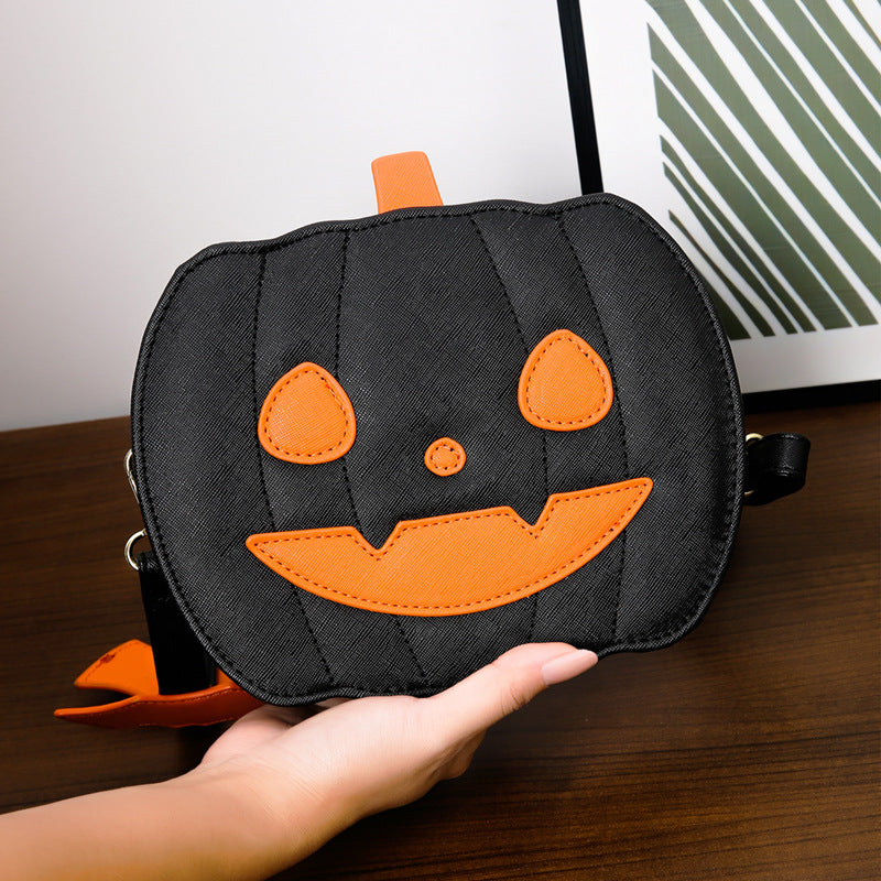 Halloween Pumpkin Shoulder Crossbody Bag