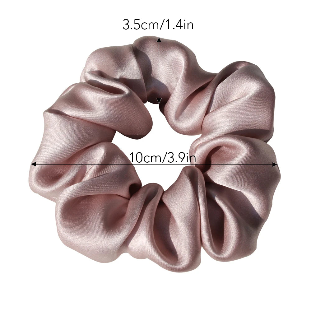 Silk Large Scrunchies