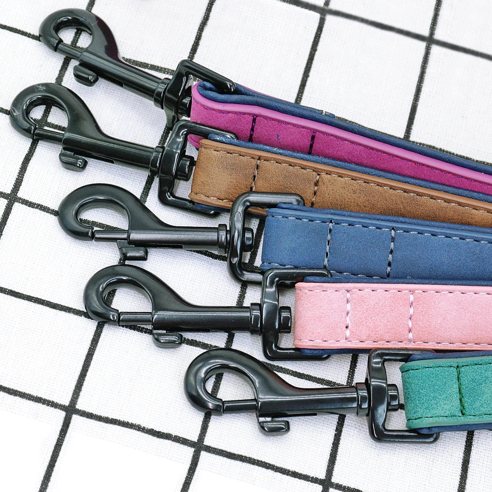 Premium Leather Dog Leash