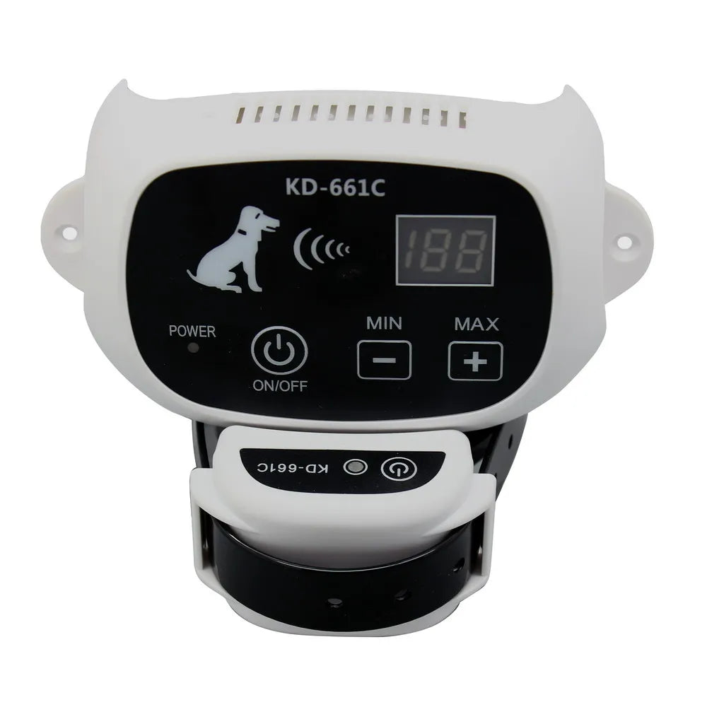 Wireless Pet Dog Electronic Fence System with Rechargeable Transmitter and Receiver