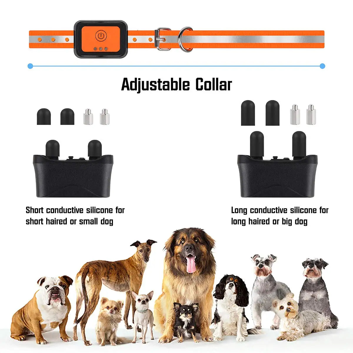 Rechargeable Dog Shock Collar with Remote 