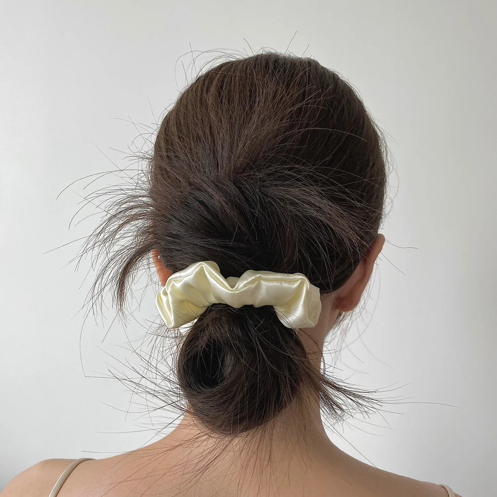 Silk Large Scrunchies