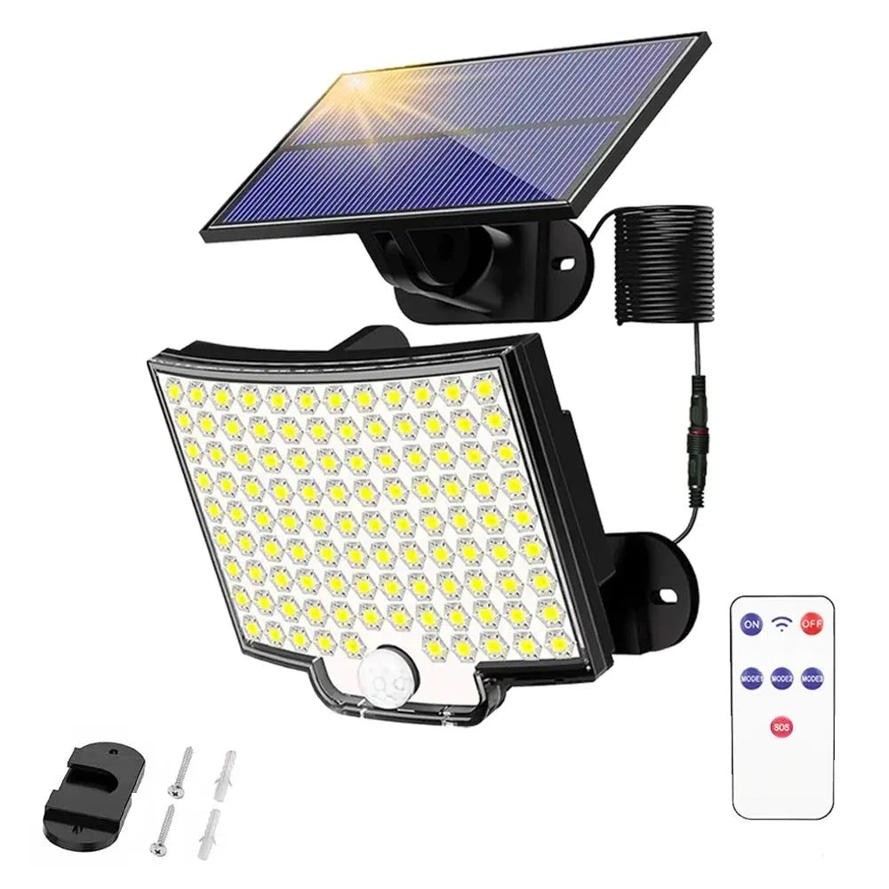 106 LED Solar Outdoor Light