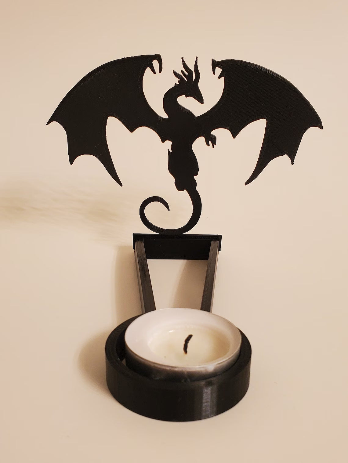 Halloween Fun Silhouette Shadow Candle Holder Decoration ornament