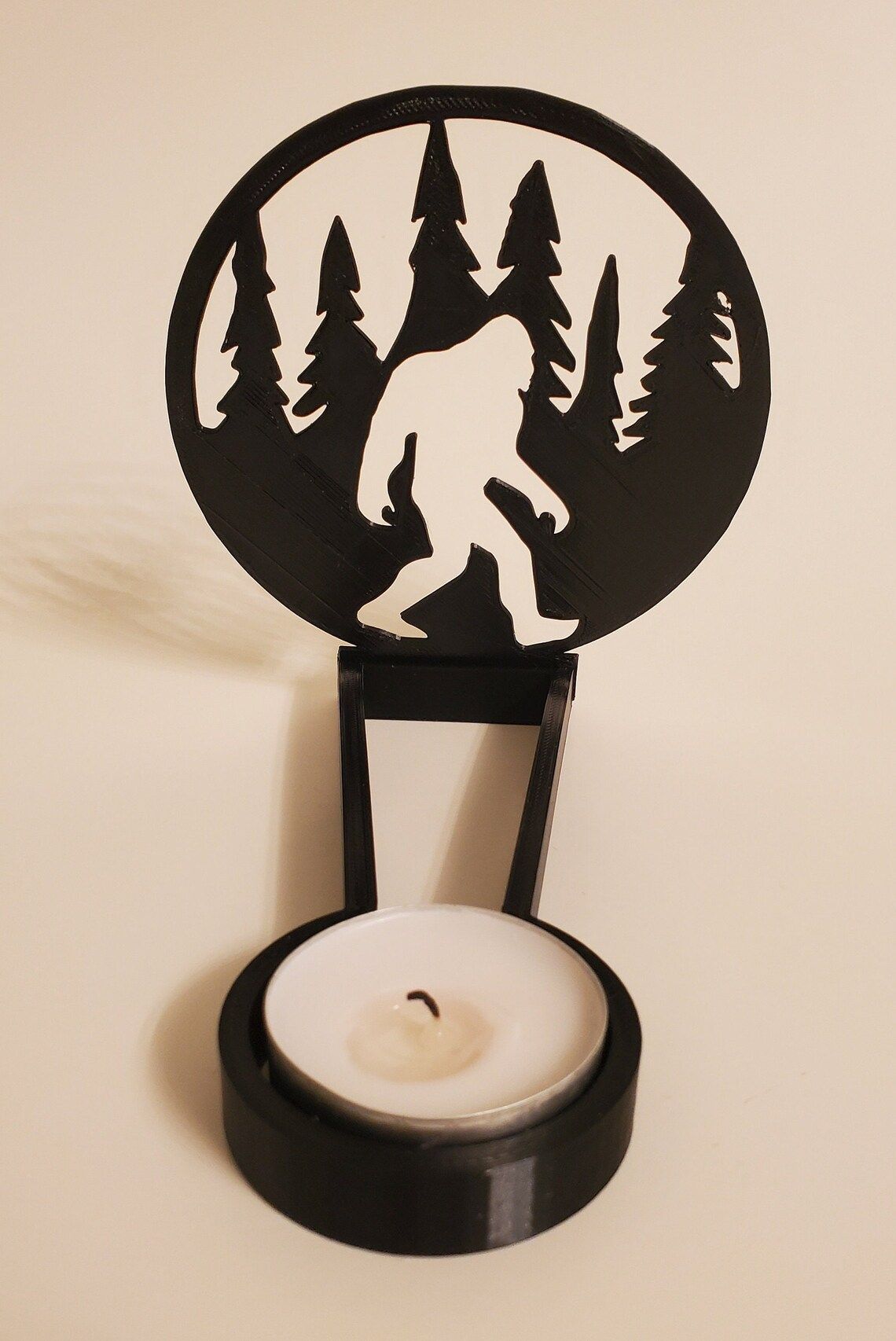 Halloween Fun Silhouette Shadow Candle Holder Decoration ornament