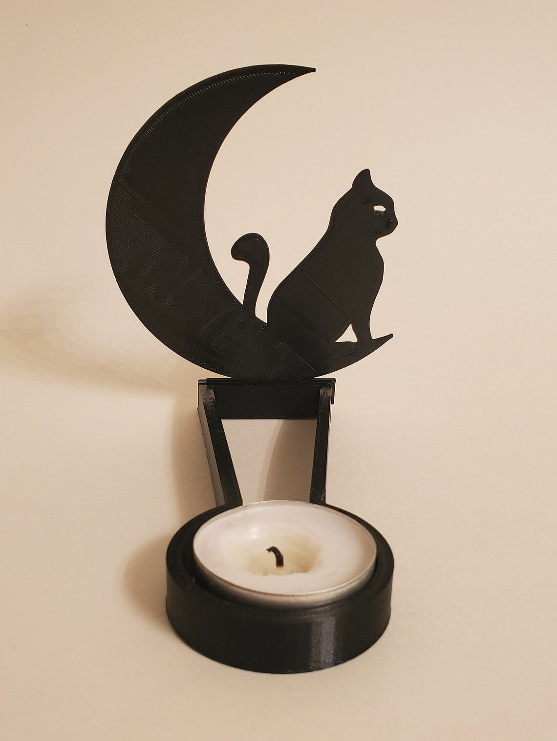 Halloween Fun Silhouette Shadow Candle Holder Decoration ornament