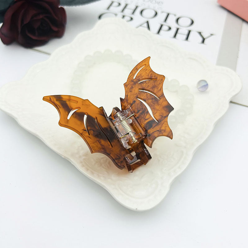 Halloween Bat Barrettes hair clip