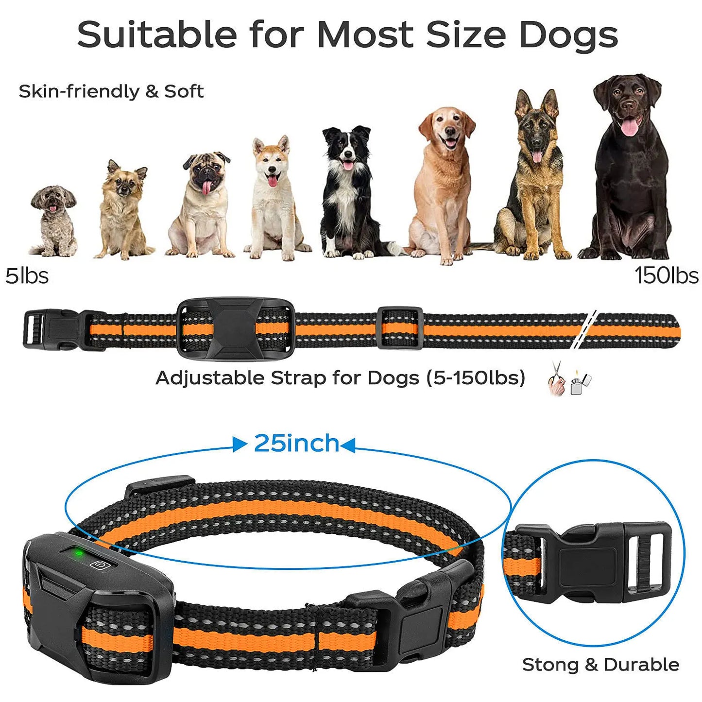 3300ft Electric Dog Training Collar