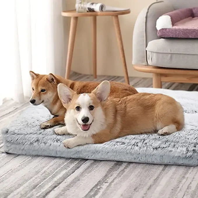 Plush Dog Bed Mat for Cats and Dogs