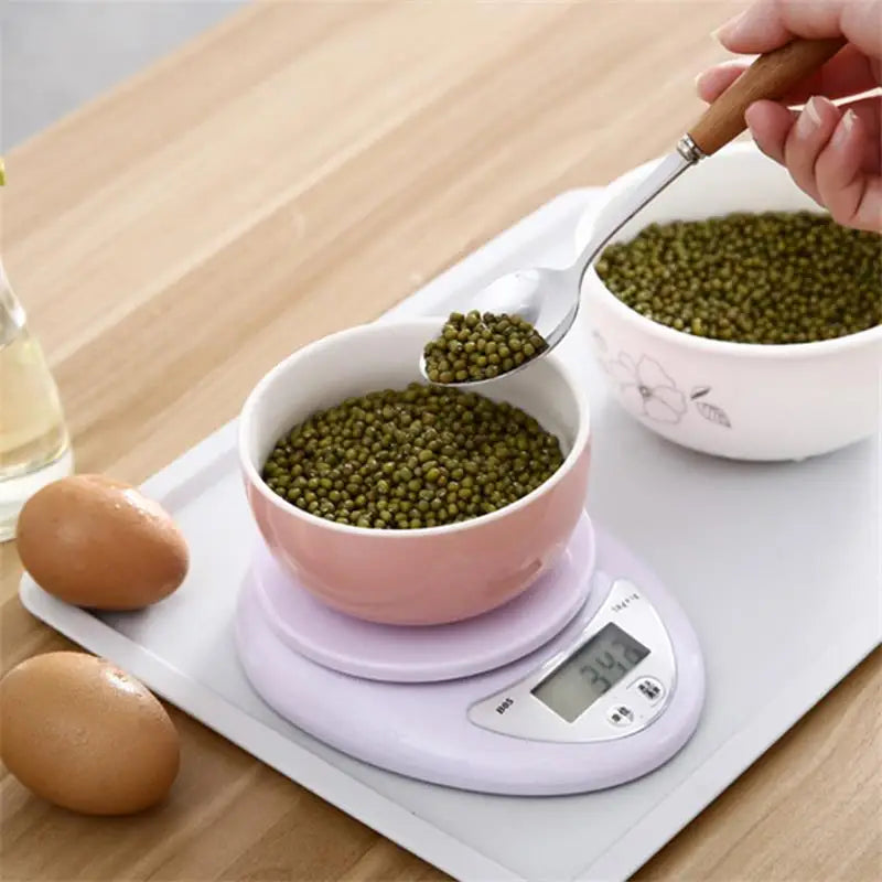 5kg LED Portable Digital Kitchen Scale