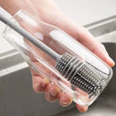 Silicone Long-Handle Bottle and Cup Cleaning Brush