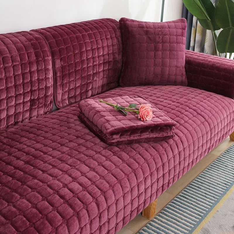 Velvet Sofa Cover