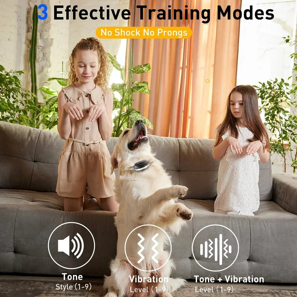 No Shock Vibrating Dog Training Collar