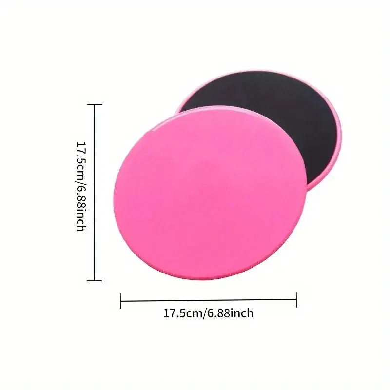 2Pcs Yoga Sliding Discs