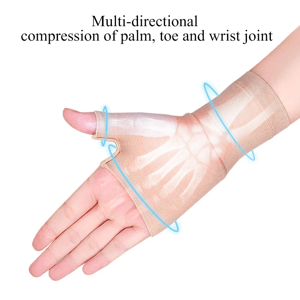 Unisex Compression Arthritis Gloves with Wrist and Thumb Support