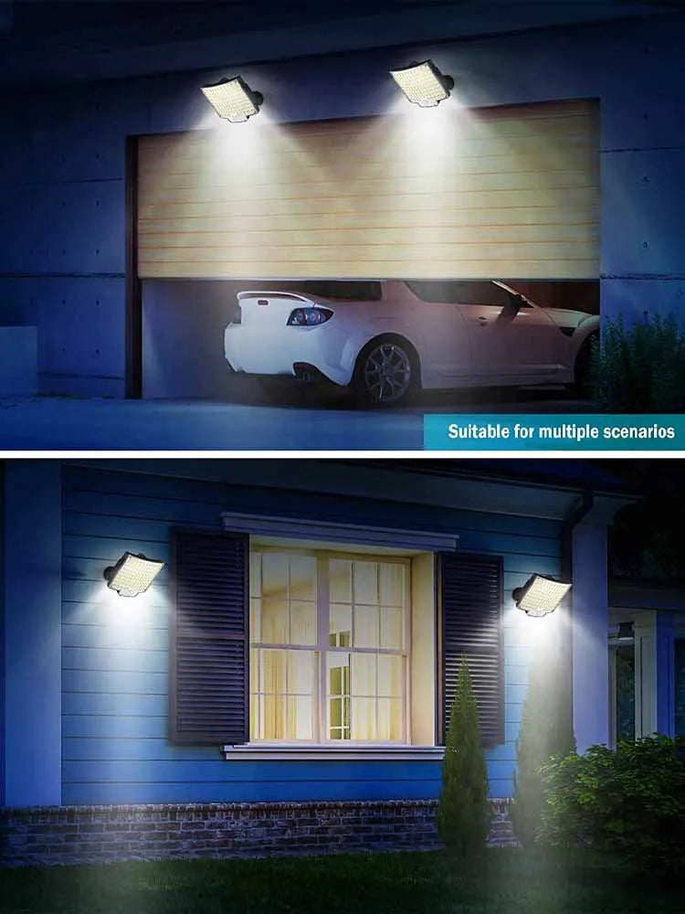 106 LED Solar Outdoor Light