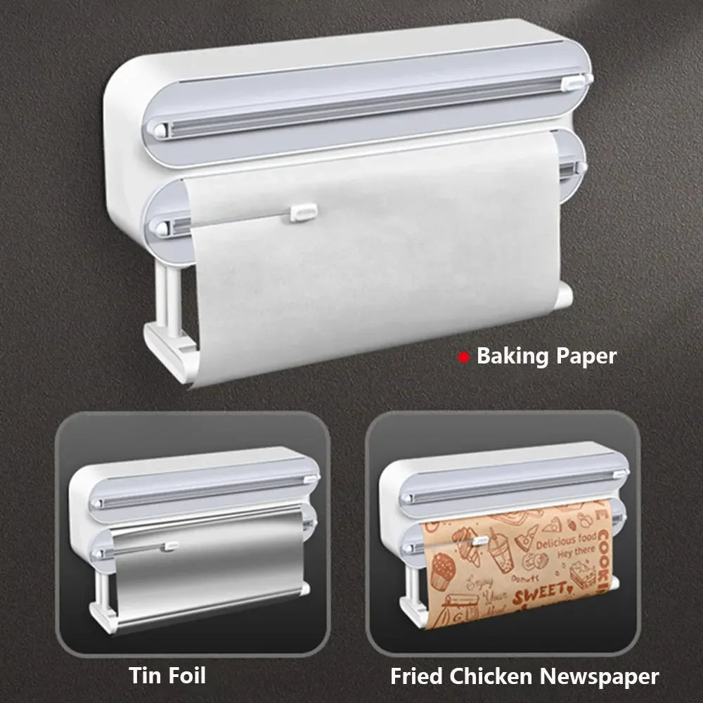 3-in-1 Plastic Wrap Dispenser