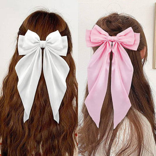 2PCs Set Bow Hair Clips