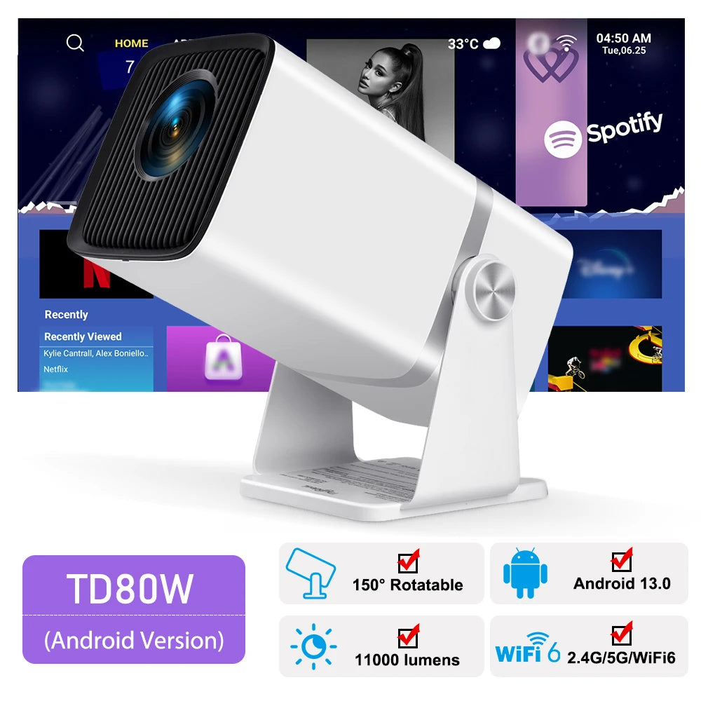 ThundeaL TD80W Android Projector