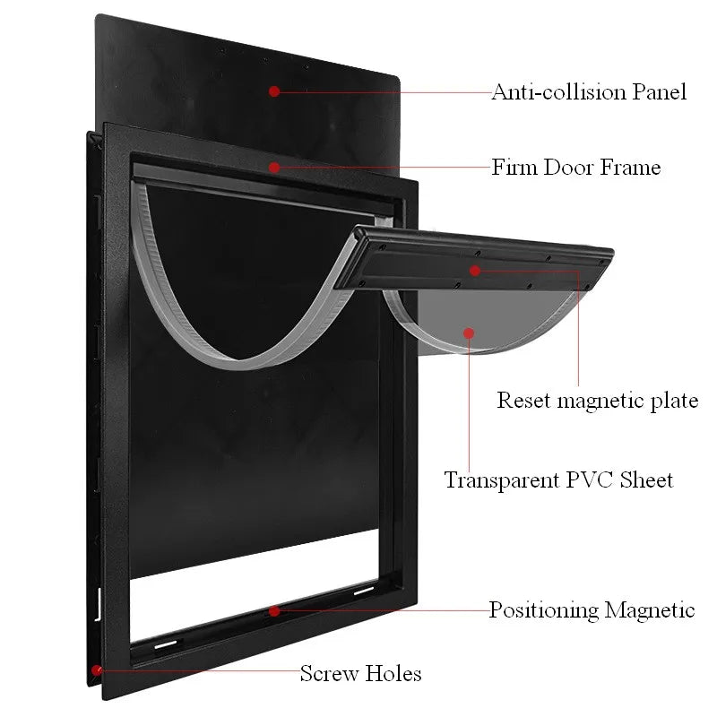 High-Quality Pet Door for Medium-Sized Dogs