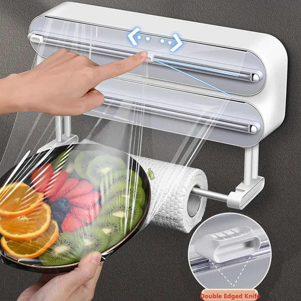 3-in-1 Plastic Wrap Dispenser