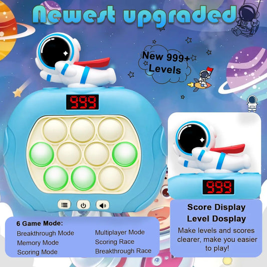 Quick Push Pop-Up Fidget Bubble Electronic Game