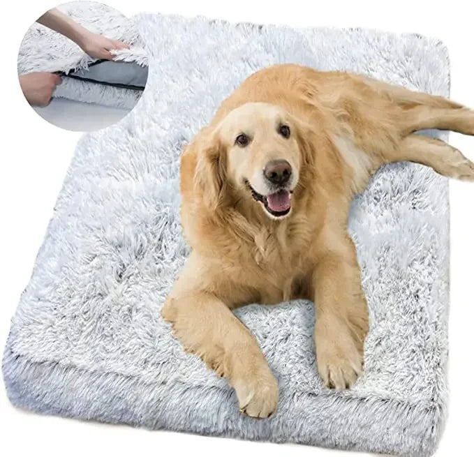 Plush Dog Bed Mat for Cats and Dogs