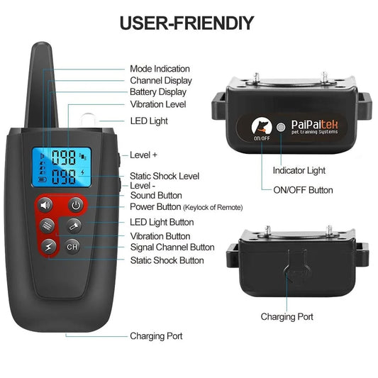 Shock Collar with Remote (PD 526-2)