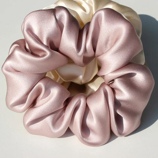 Silk Large Scrunchies