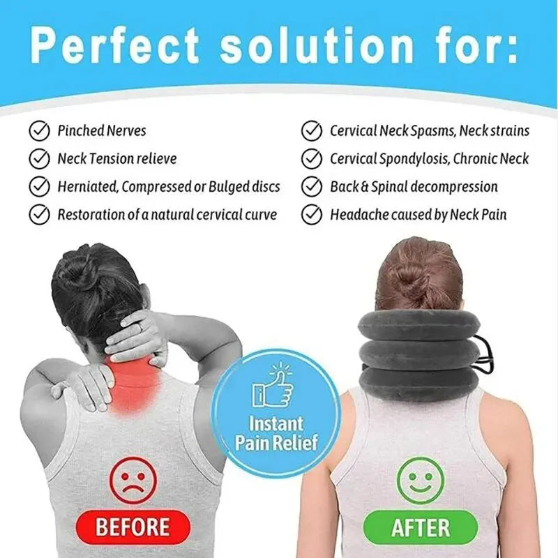 Inflatable Air Neck Support Cushion