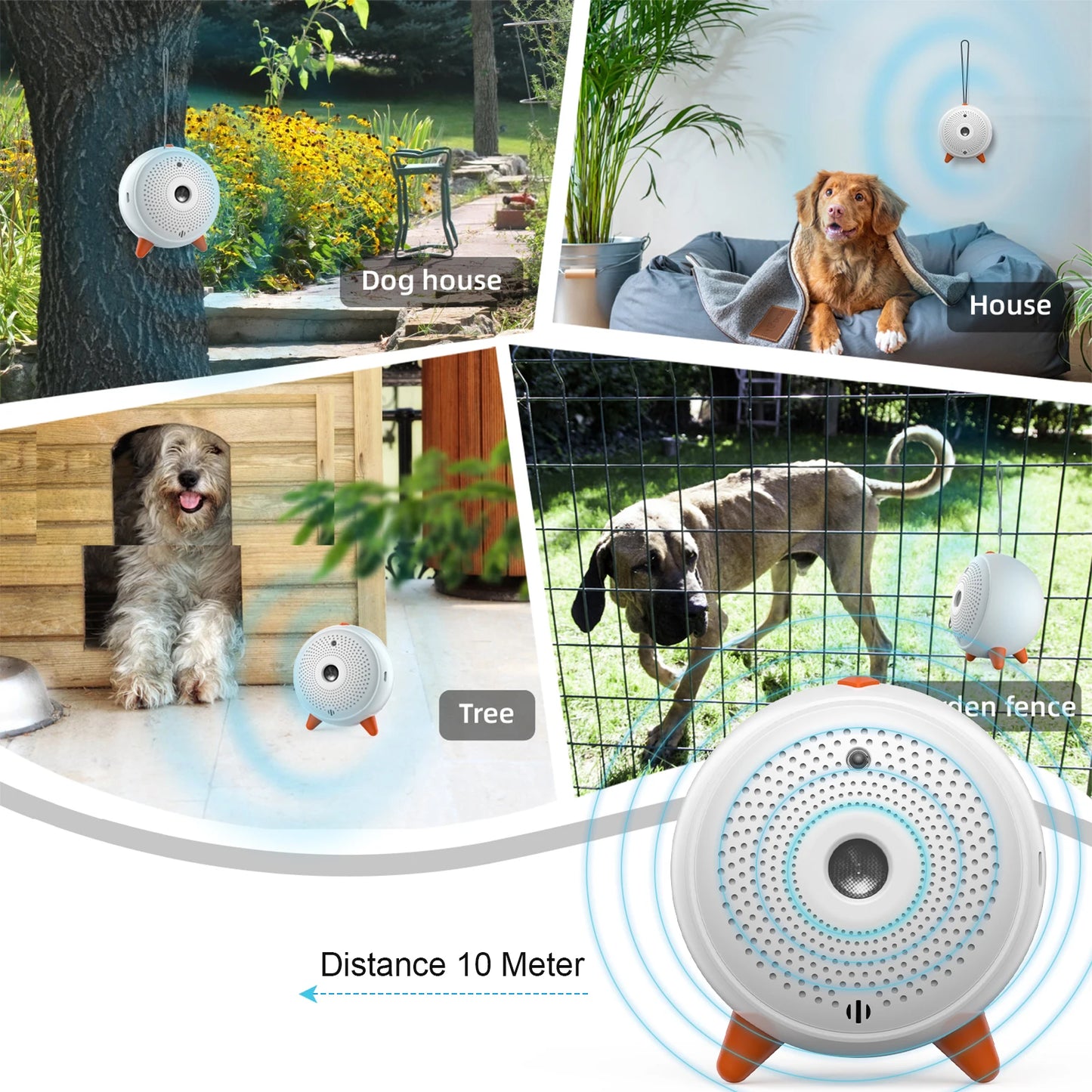 Anti-Barking Device: Rechargeable and Waterproof Dog Bark Control and Behaviour Training Tool