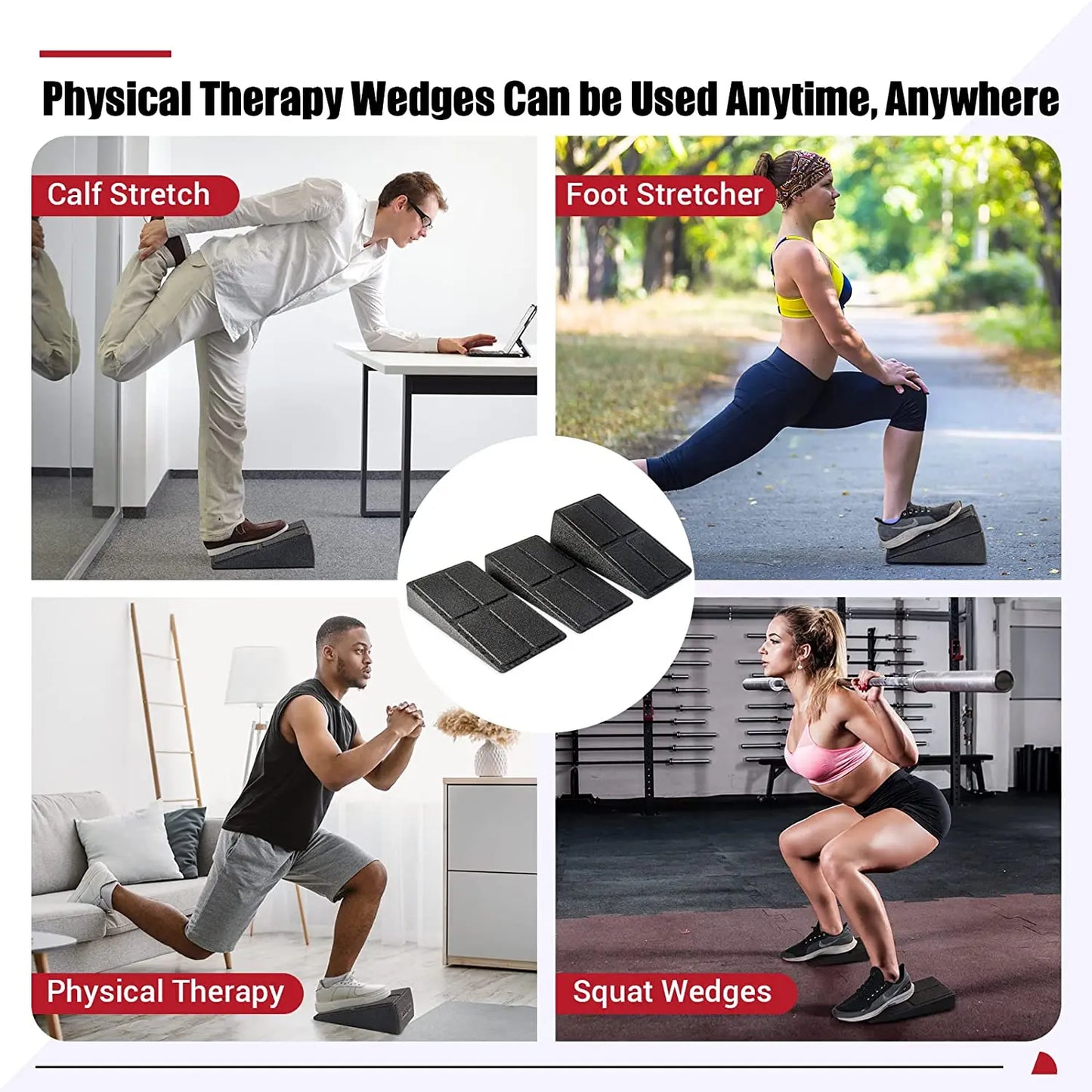 3pcs/Set Yoga Bricks Squat