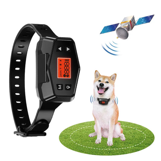 Wireless GPS Pet Fence and Dog Tracker Collar