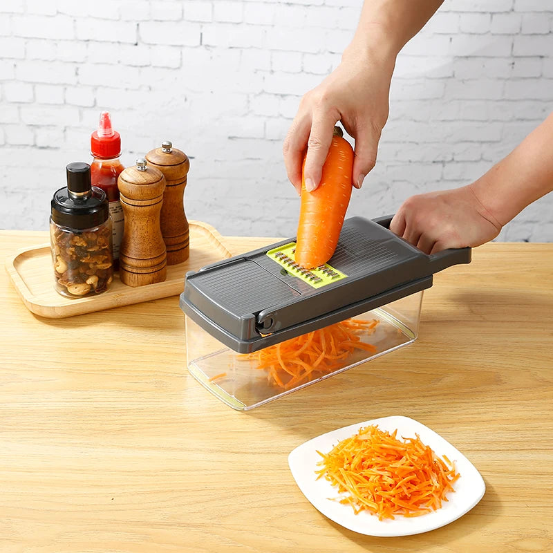 14/16 in 1 Multifunctional Vegetable Chopper Dicer Slicer