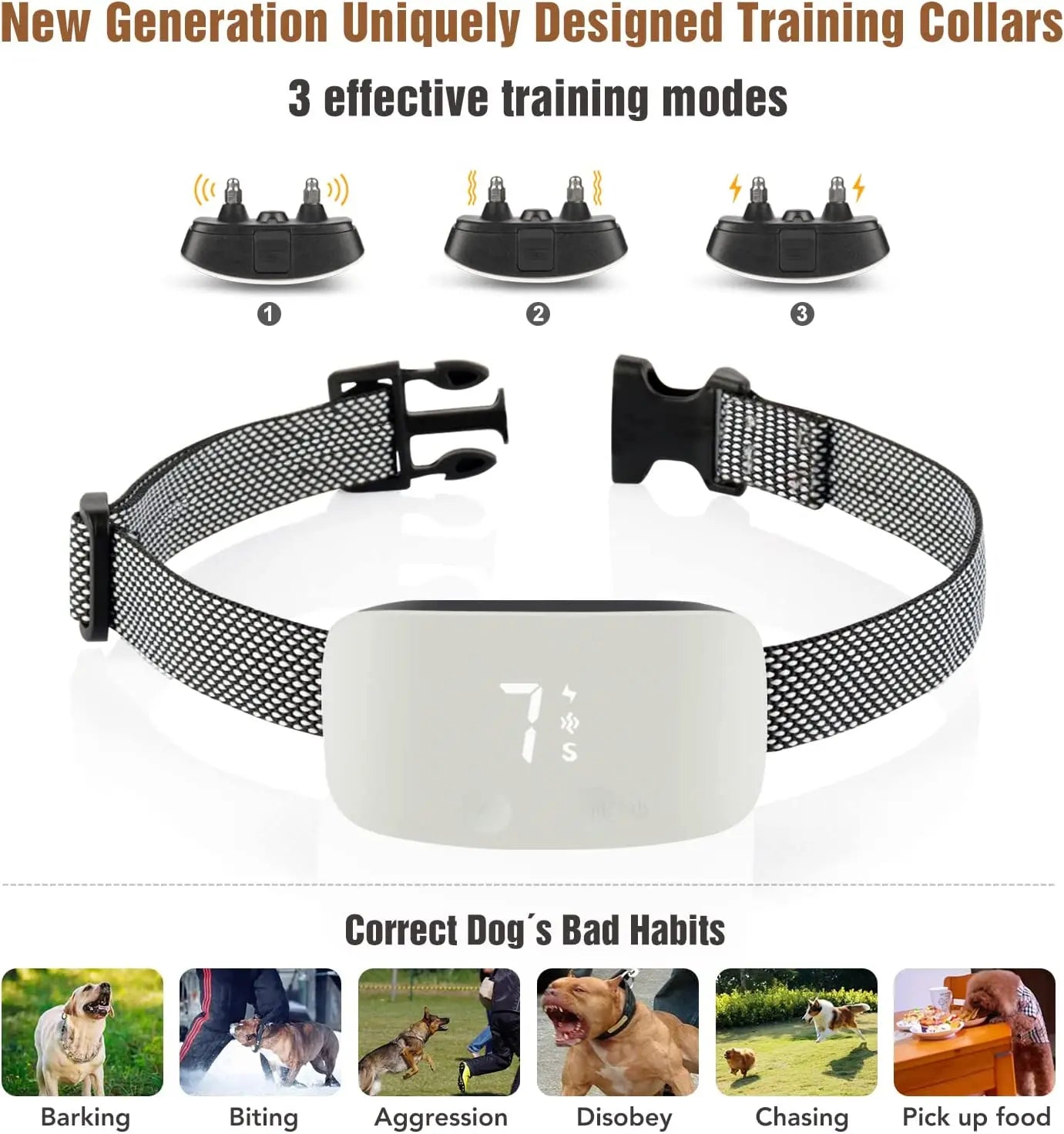 Automatic Anti-Barking Dog Collar