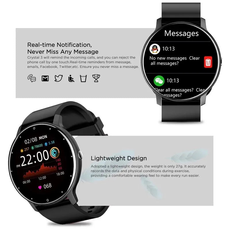 Smart Watch Real-time Activity Tracker