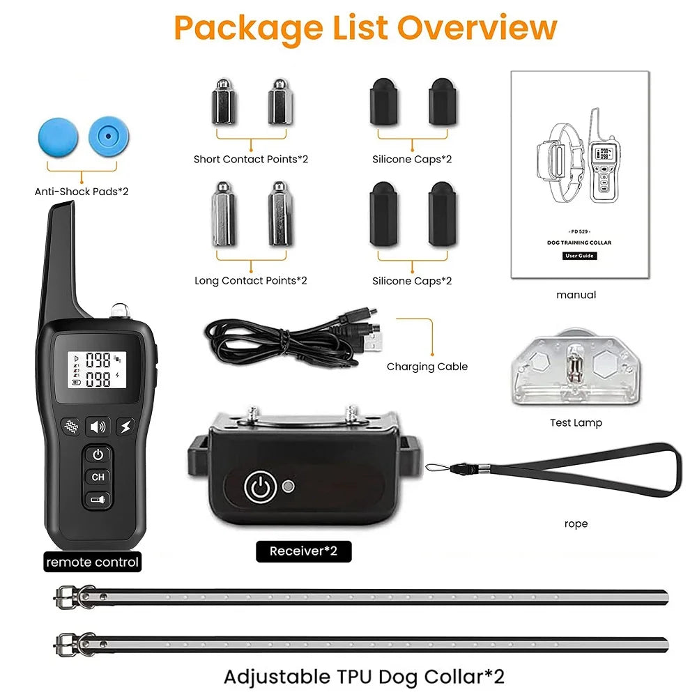 Remote Dog Training Collar (1000 meters)