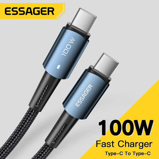 60W Type C C to C Cable Fast Charge Cable