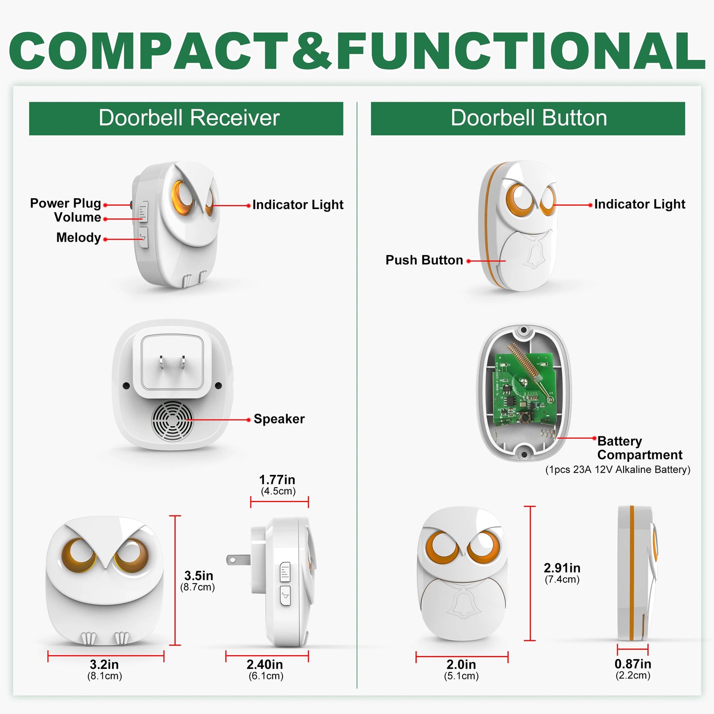 Wireless Doorbell Chime