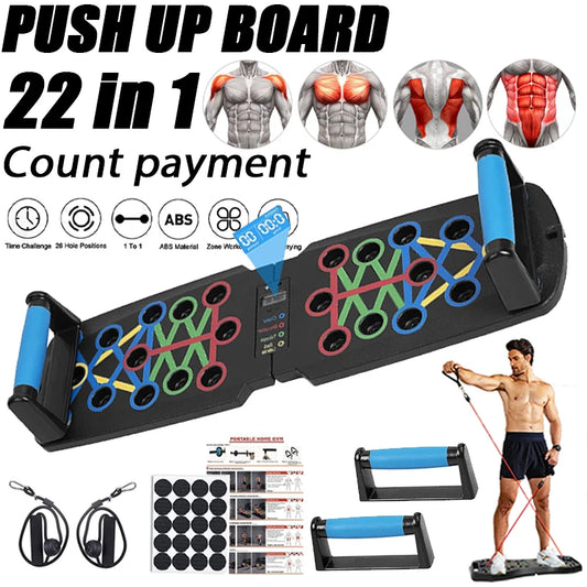 Automatic Count Push Up Board