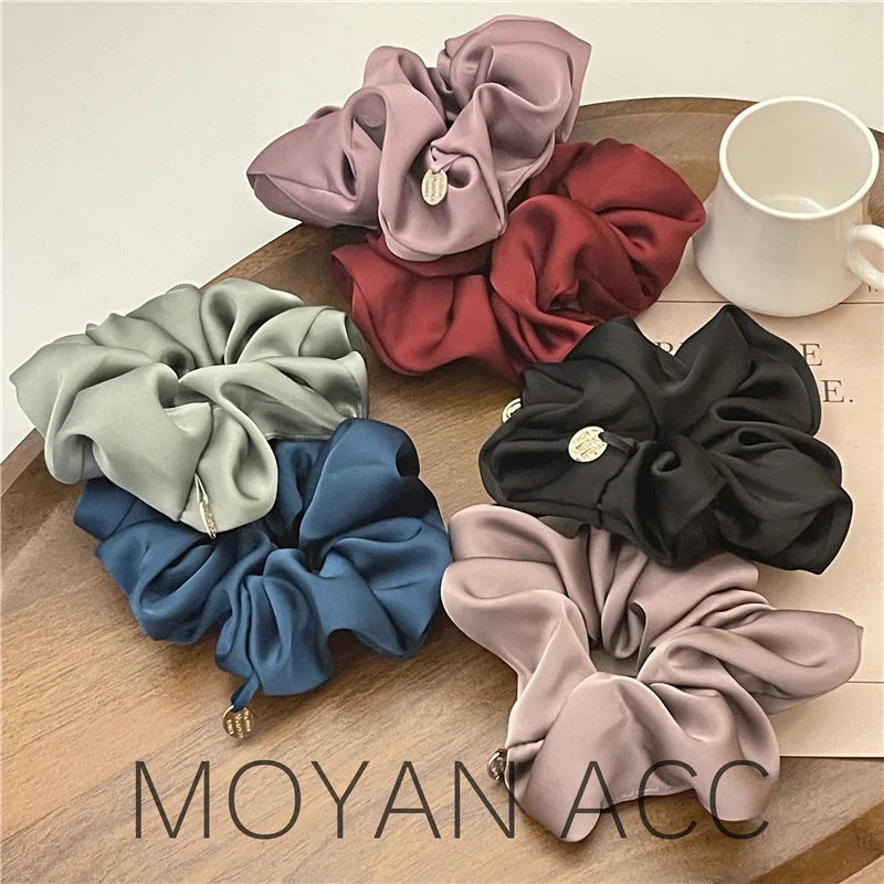 Satin Silk Hair Scrunchies